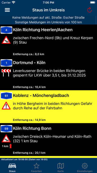 Emulate iPhone app iVerkehr Pro using MyAndroid