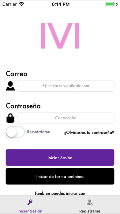Emulate iPhone app IVI MAKEUP STORE using MyAndroid