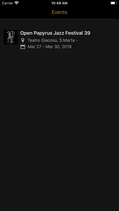Emulate iPhone app Ivrea Jazz using MyAndroid Emulate iPhone app Ivrea Jazz using MyAndroid
