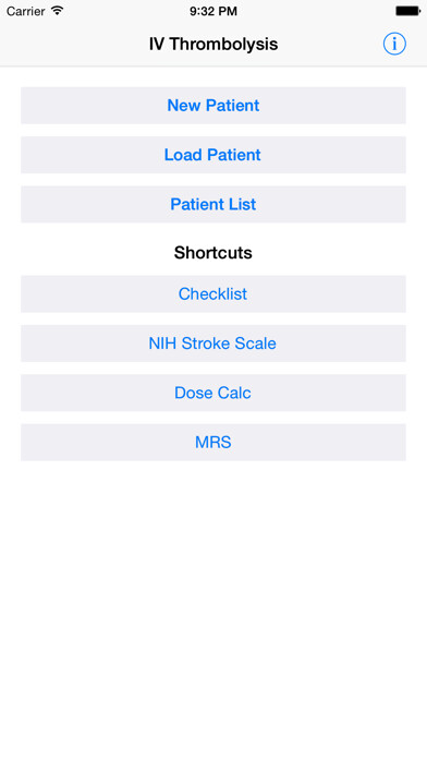 Emulate iPhone app IV Stroke Thrombolysis using MyAndroid Emulate iPhone app IV Stroke Thrombolysis using MyAndroid