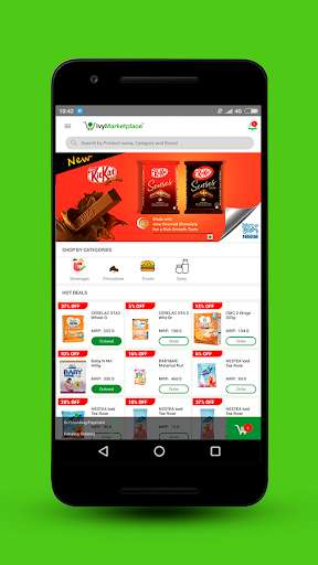 Run android online APK Ivy MarketPlace from MyAndroid or emulate Ivy MarketPlace using MyAndroid