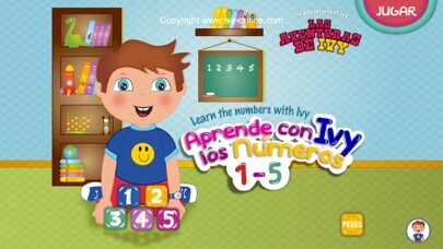 Emulate iPhone app Ivy Numbers 1 to 5 using MyAndroid