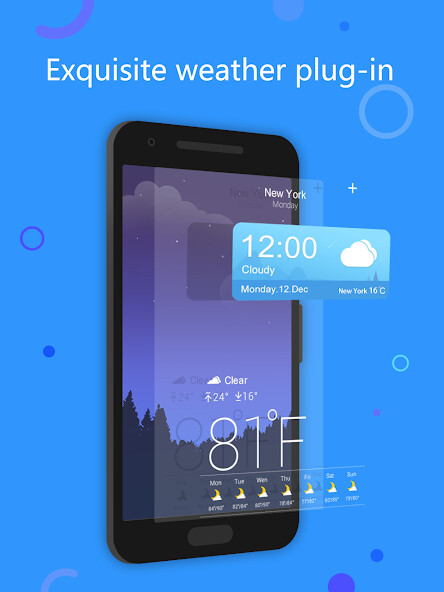Run android online APK IVY Weather from MyAndroid or emulate IVY Weather using MyAndroid