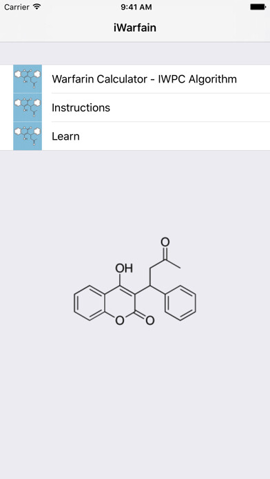 Emulate iPhone app iWarfarin using MyAndroid Emulate iPhone app iWarfarin using MyAndroid