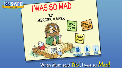 Emulate iPhone app I Was So Mad - Little Critter using MyAndroid