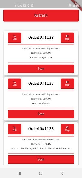 Run android online APK iWater Delivery from MyAndroid or emulate iWater Delivery using MyAndroid