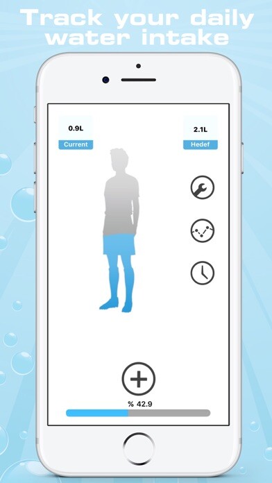 Emulate iPhone app iWater - Water Reminder using MyAndroid Emulate iPhone app iWater - Water Reminder using MyAndroid
