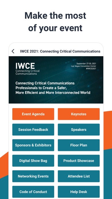 Emulate iPhone app IWCE Expo 2021 using MyAndroid