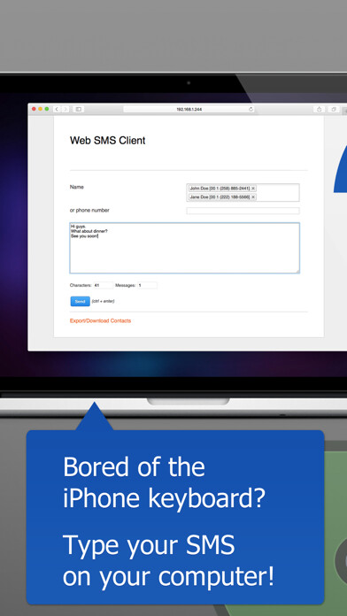 Emulate iPhone app iWeb SMS using MyAndroid Emulate iPhone app iWeb SMS using MyAndroid