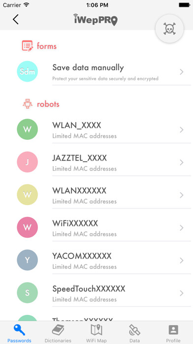 Emulate iPhone app iWepPRO Lite using MyAndroid