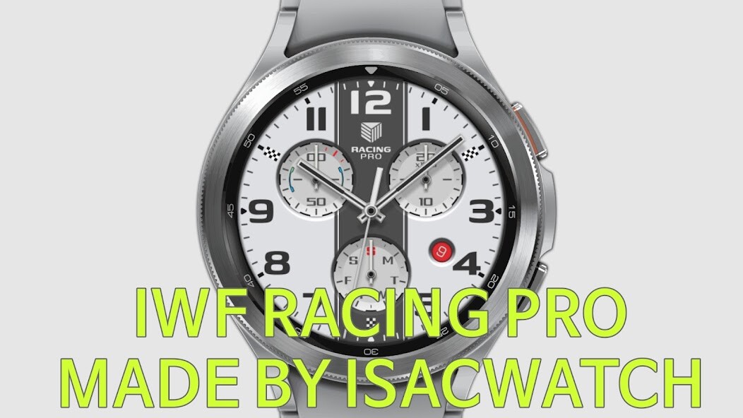 Run android online APK IWF Racing Pro watch face from MyAndroid or emulate IWF Racing Pro watch face using MyAndroid
