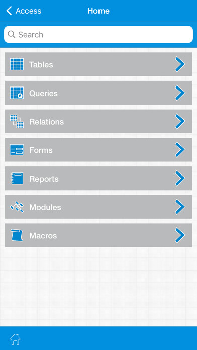 Emulate iPhone app iWindowsProg - Database Client using MyAndroid
