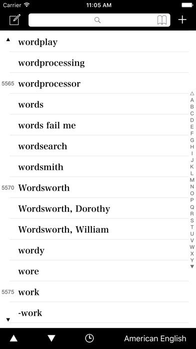 Emulate iPhone app iWordsMill 15 Languages Search using MyAndroid