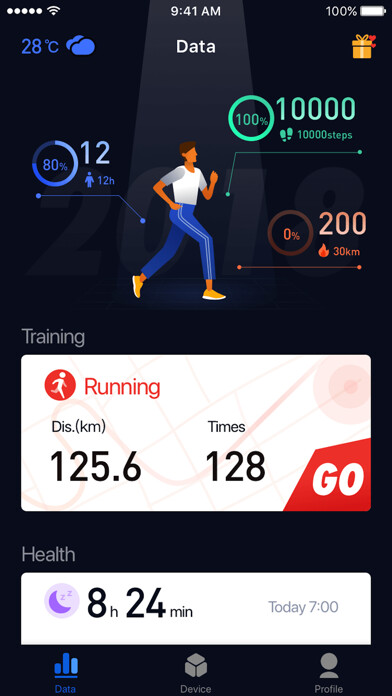 Emulate iPhone app iWOWNfit Pro using MyAndroid Emulate iPhone app iWOWNfit Pro using MyAndroid