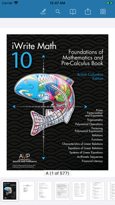 Emulate iPhone app iWrite Math 10 FPC BC Edition using MyAndroid Emulate iPhone app iWrite Math 10 FPC BC Edition using MyAndroid