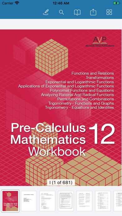 Emulate iPhone app iWriteMath PreCalculus 12 using MyAndroid Emulate iPhone app iWriteMath PreCalculus 12 using MyAndroid