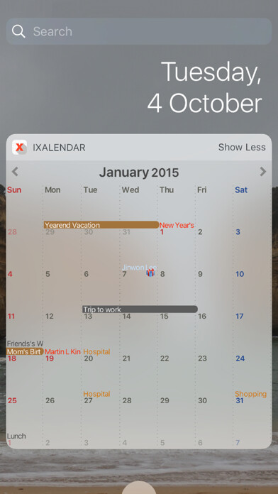 Emulate iPhone app iXalendar - Simple Calendar using MyAndroid Emulate iPhone app iXalendar - Simple Calendar using MyAndroid