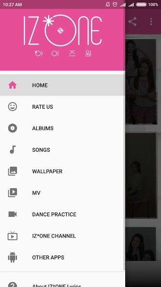 Run android online APK IZ*ONE Lyrics (Offline) from MyAndroid or emulate IZ*ONE Lyrics (Offline) using MyAndroid