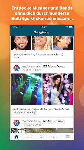 Run android online APK IZE Music from MyAndroid or emulate IZE Music using MyAndroid