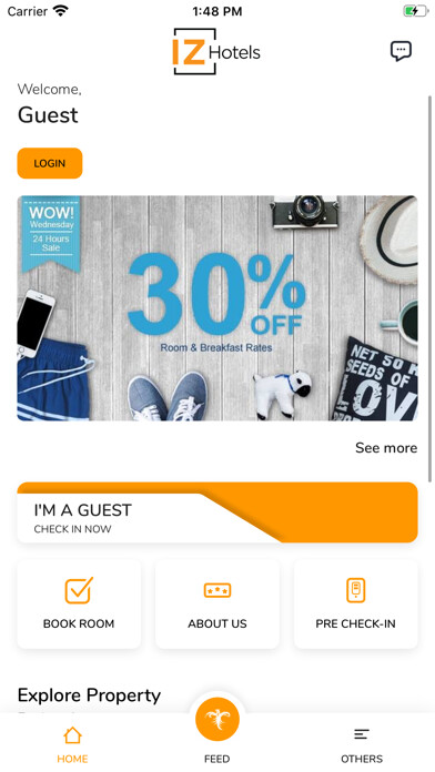 Emulate iPhone app IZ Hotels using MyAndroid Emulate iPhone app IZ Hotels using MyAndroid