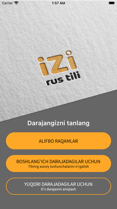 Emulate iPhone app IZI - Rus tili using MyAndroid Emulate iPhone app IZI - Rus tili using MyAndroid