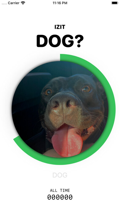 Emulate iPhone app Izit Dog? using MyAndroid