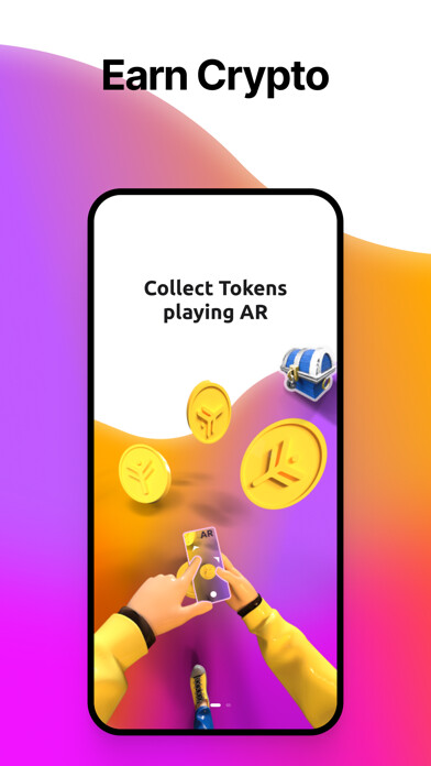 Emulate iPhone app IZX Verse: AR games & crypto using MyAndroid