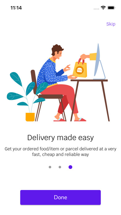 Emulate iPhone app IZYDELI Courier using MyAndroid Emulate iPhone app IZYDELI Courier using MyAndroid