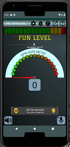 Run android online APK J42 Applause Meter from MyAndroid or emulate J42 Applause Meter using MyAndroid Run android online APK J42 Applause Meter from MyAndroid or emulate J42 Applause Meter using MyAndroid