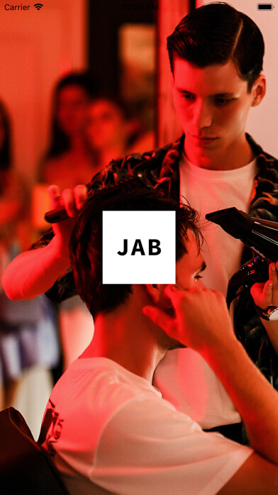 Emulate iPhone app JAB Barbershop. using MyAndroid