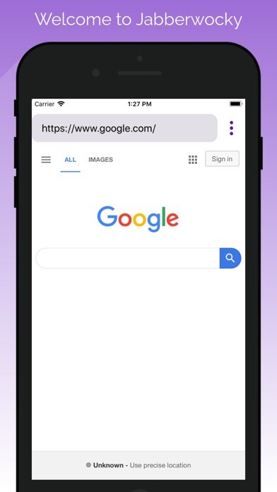 Emulate iPhone app Jabberwocky Browser using MyAndroid Emulate iPhone app Jabberwocky Browser using MyAndroid