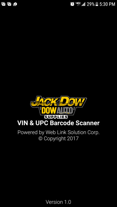 Emulate iPhone app Jack Dow VIN & UPC Scanner using MyAndroid Emulate iPhone app Jack Dow VIN & UPC Scanner using MyAndroid