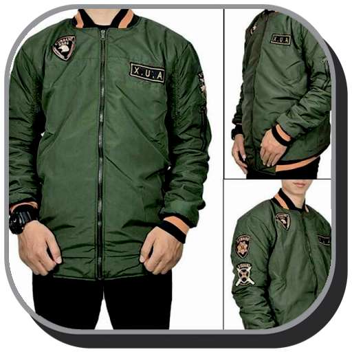 Emulate Android APK Jacket Design for men Emulate Android APK Jacket Design for men