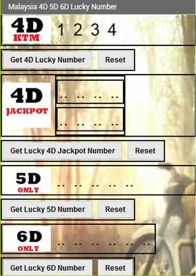 Emulate Android APK Jackpot 4D 5D 6D Lucky Numbers Emulate Android APK Jackpot 4D 5D 6D Lucky Numbers