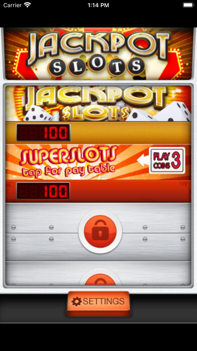 Emulate iPhone app Jackpot Slots using MyAndroid