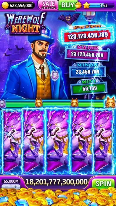 Emulate iPhone app Jackpot World™ - Casino Slots using MyAndroid