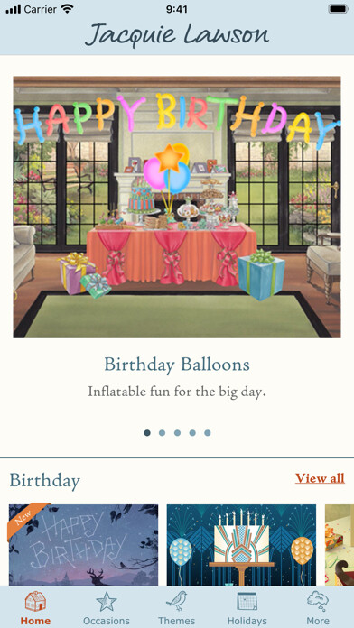Emulate iPhone app Jacquie Lawson Ecards using MyAndroid Emulate iPhone app Jacquie Lawson Ecards using MyAndroid
