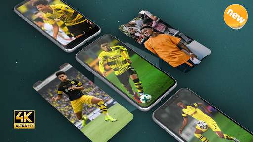 Run android online APK Jadon Sancho Wallpapers 4k HD from MyAndroid or emulate Jadon Sancho Wallpapers 4k HD using MyAndroid
