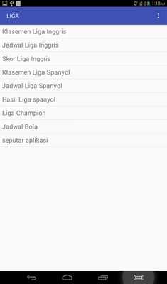 Emulate Android APK jadwal liga inggris spanyol Emulate Android APK jadwal liga inggris spanyol