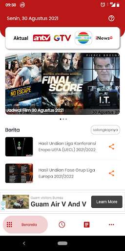 Emulate Android APK Jadwal TV Emulate Android APK Jadwal TV