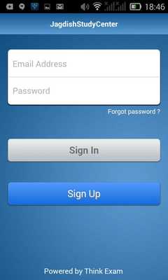 Emulate Android APK Jagdish Study Center