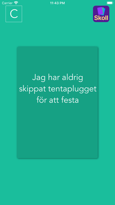 Emulate iPhone app Jag har aldrig: Uppsala using MyAndroid Emulate iPhone app Jag har aldrig: Uppsala using MyAndroid