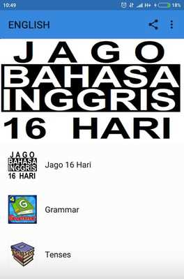Emulate Android APK JAGO BAHASA INGGRIS 16 HARI MATERI LENGKAP OFFLINE Emulate Android APK JAGO BAHASA INGGRIS 16 HARI MATERI LENGKAP OFFLINE