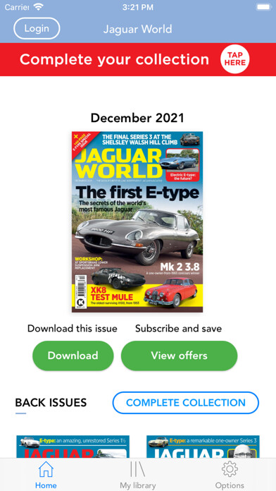 Emulate iPhone app Jaguar World Magazine using MyAndroid Emulate iPhone app Jaguar World Magazine using MyAndroid