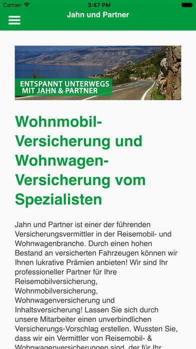 Emulate iPhone app Jahn und Partner using MyAndroid Emulate iPhone app Jahn und Partner using MyAndroid