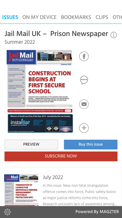 Emulate iPhone app Jail Mail UK –Prison Newspaper using MyAndroid Emulate iPhone app Jail Mail UK –Prison Newspaper using MyAndroid