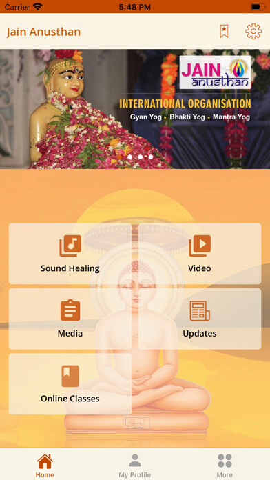 Emulate iPhone app Jain Anusthan using MyAndroid Emulate iPhone app Jain Anusthan using MyAndroid