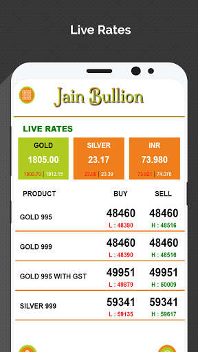Run android online APK Jain Bullion from MyAndroid or emulate Jain Bullion using MyAndroid