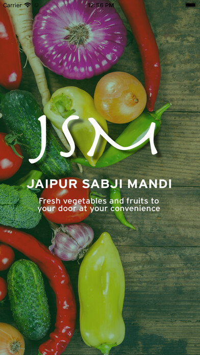 Emulate iPhone app Jaipur Sabji Mandi using MyAndroid