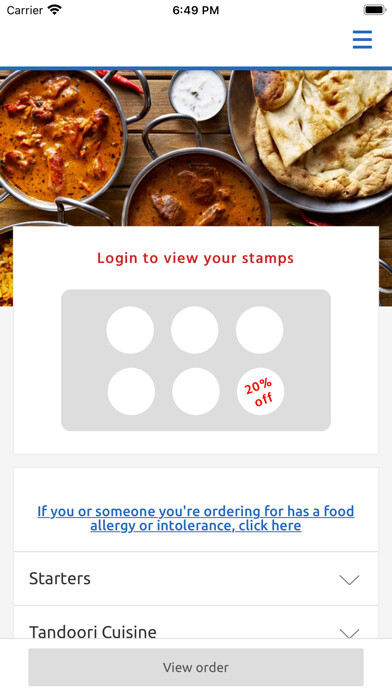 Emulate iPhone app Jaipur Spice, Winchester using MyAndroid Emulate iPhone app Jaipur Spice, Winchester using MyAndroid